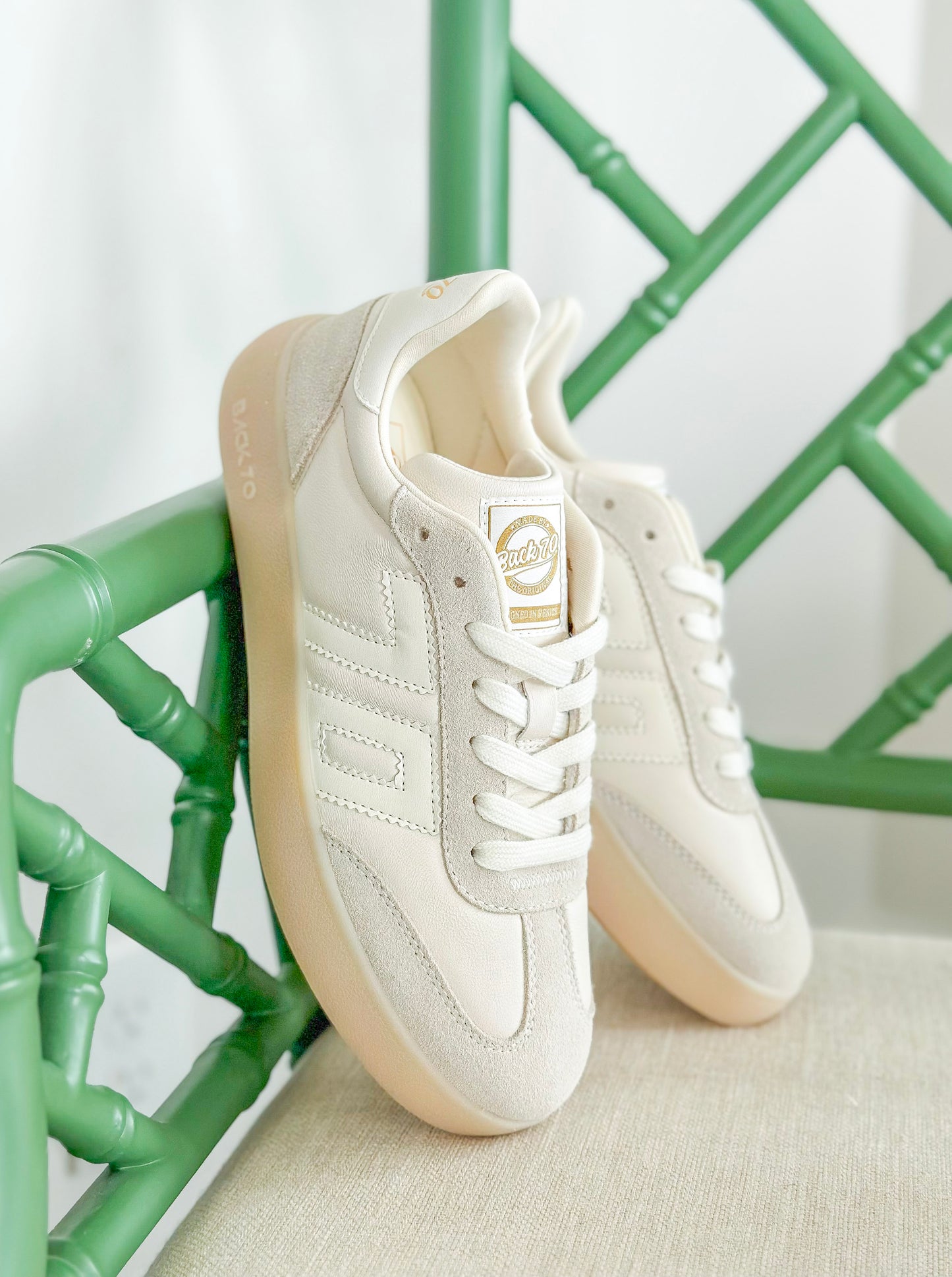 Back 70 | Brooklyn Sneakers in Milk