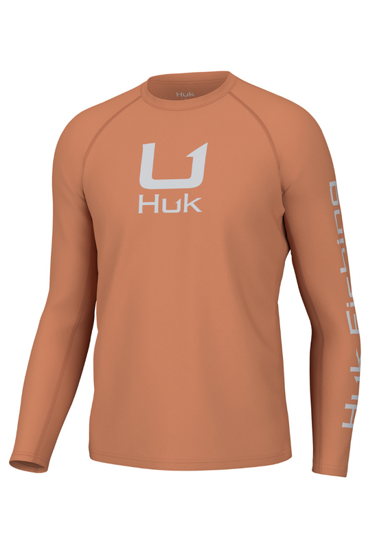 Huk Icon Long Sleeve Crew 216