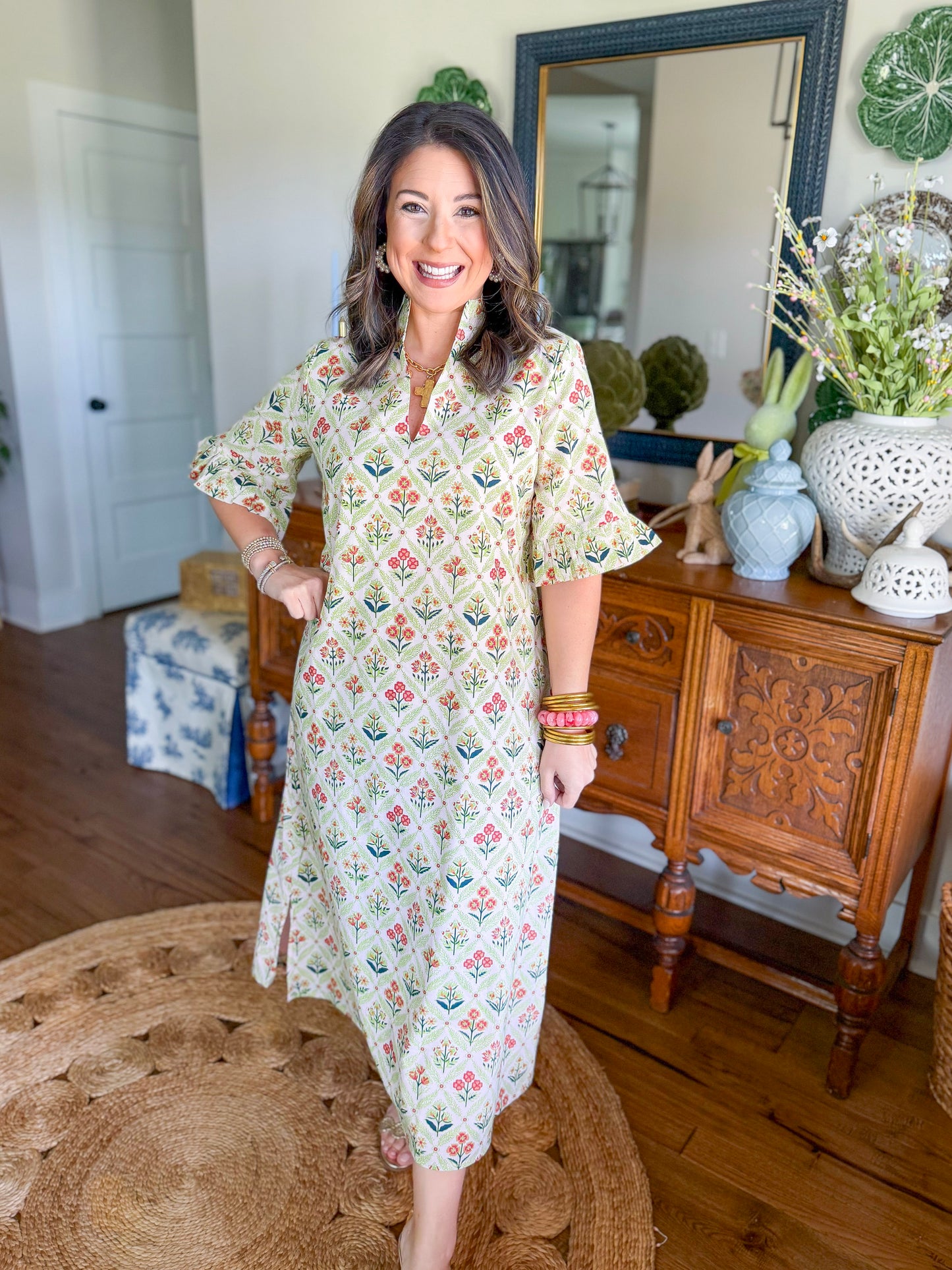 Heart of Grace | Chapel Maxi Caftan in Meadow