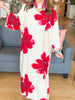 The Camille Maxi Dress in Red