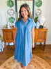 The Heritage Denim Midi Dress