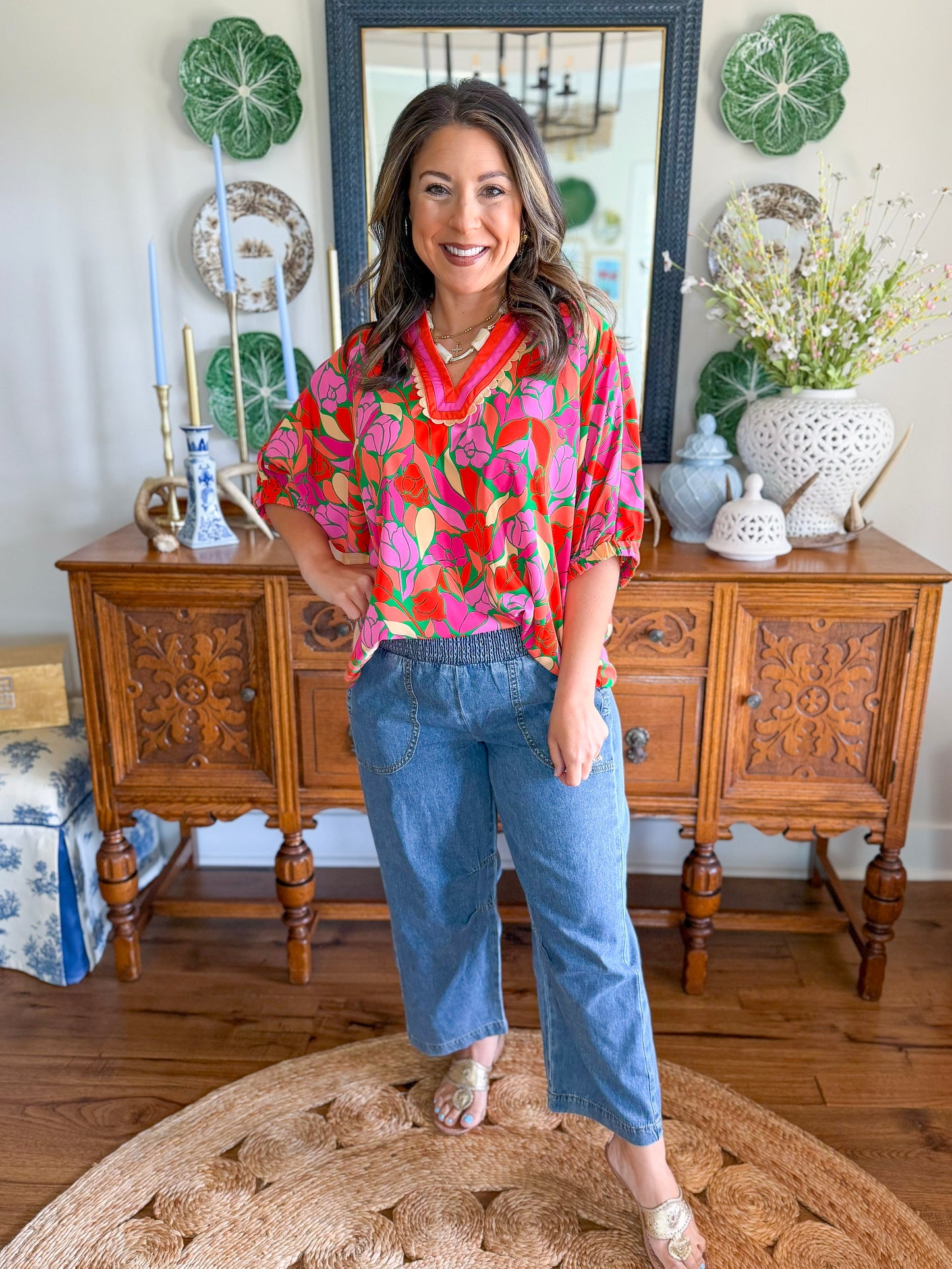 Fresh Picked Floral Top