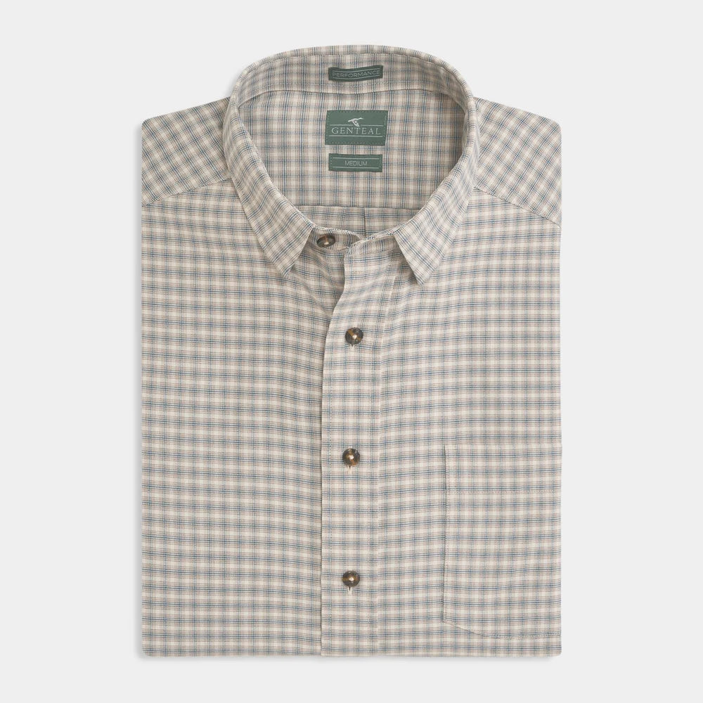 Gen Teal | Miller Softouch® Sport Shirt in Alder