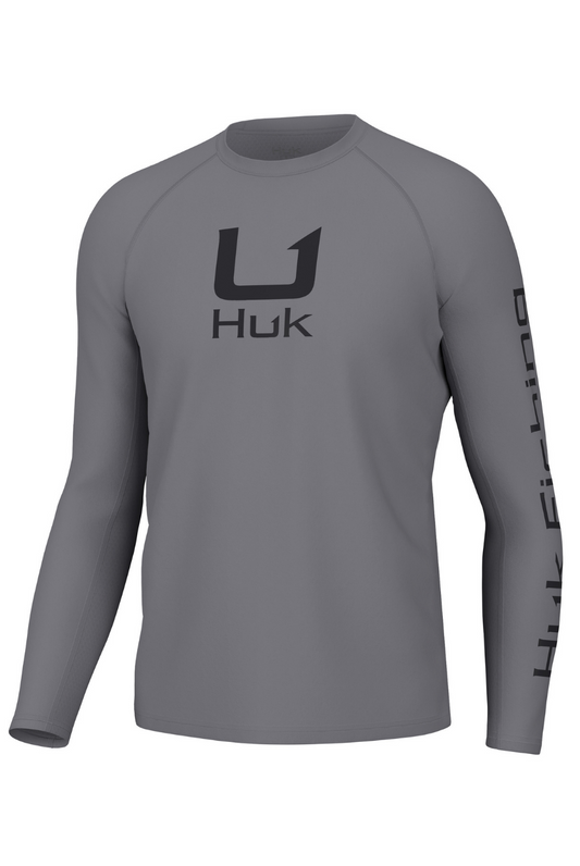 Huk Icon Long Sleeve Crew 016