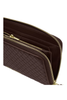 Katie Loxton | Nova Woven Texture Large Wallet in Chocolate