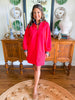 Caryn Lawn | Reese Dress in Red