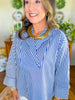 Nantucket Navy Stripe Top
