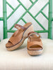 Corkys | Treat Yourself Wedge in Chestnut Combo