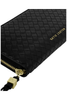 Katie Loxton | Nova Woven Texture Large Wallet in Black