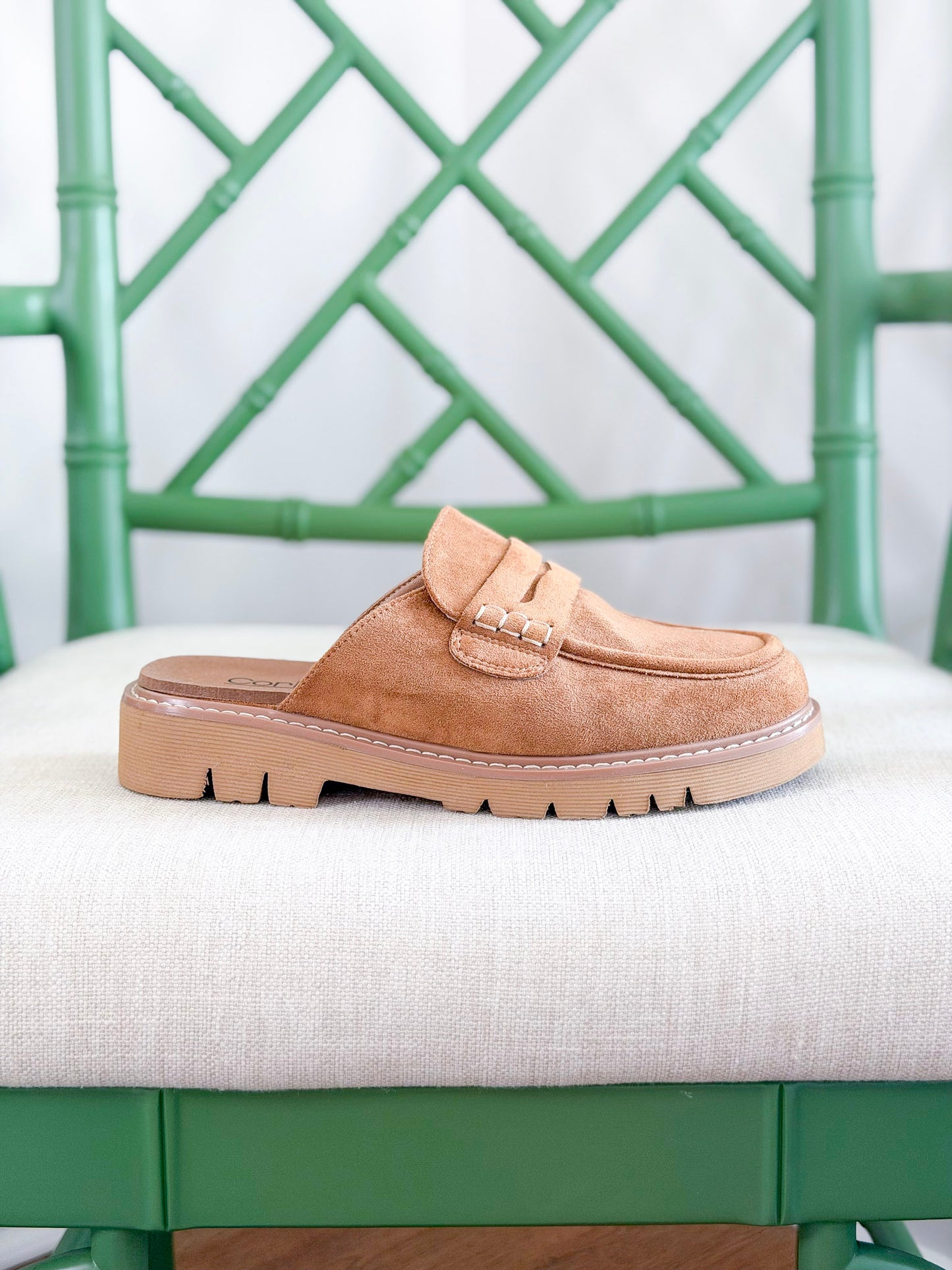 Corkys | Get Lucky Mule in Camel