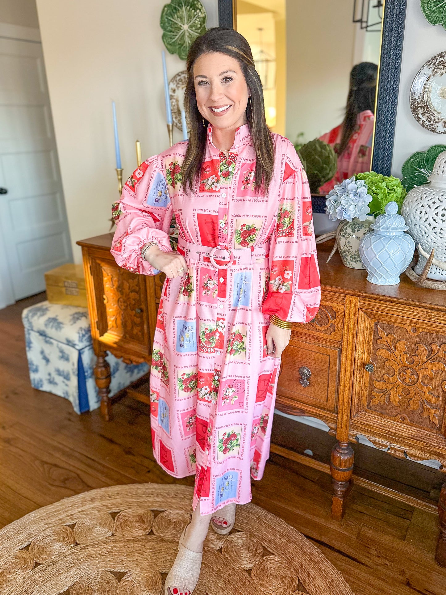 The Spring Fling Button Down Maxi Dress