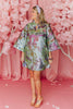 Brianna Cannon Caftan in Splash of Spring Metallic