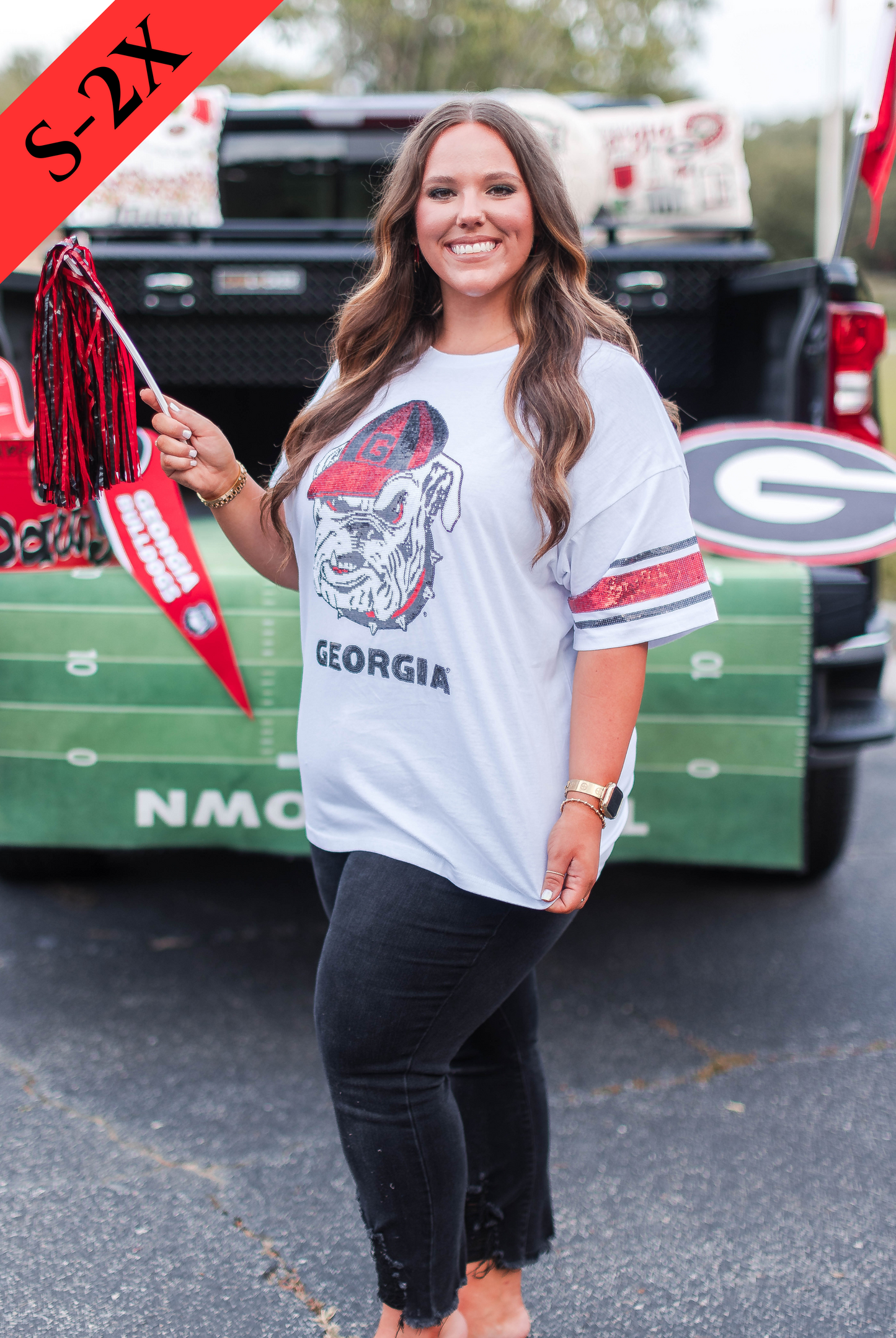 The Georgia Sequin Grand Tee