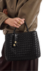Katie Loxton | Nova Hand Woven Top Handle Bag in Black