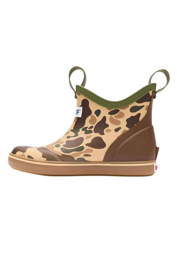 Xtratuf | Kids' Ankle Deck Boot in Duck Camo