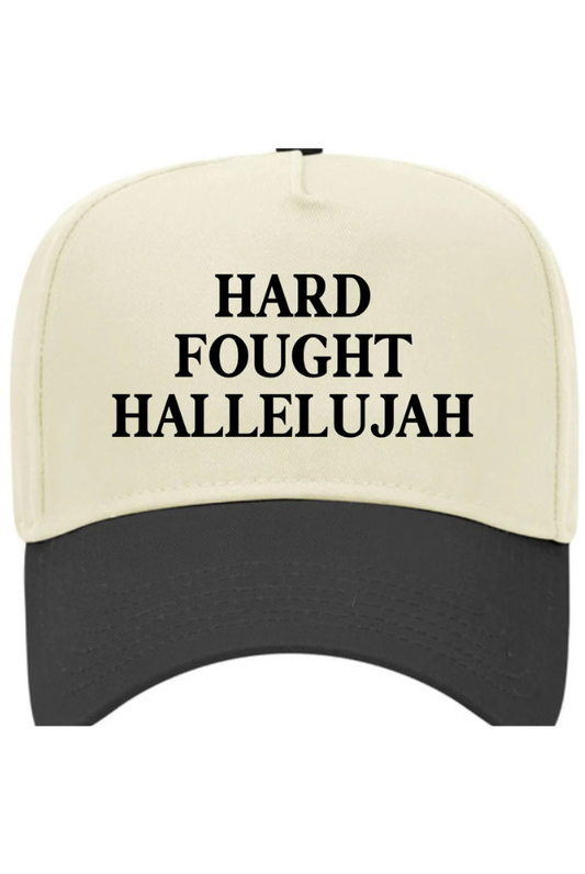 Riverbed Threads | Hard Fought Hallelujah Hat in Natural/Black