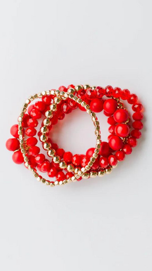 The Chubb Bracelet in Red