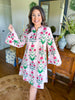Heart of Grace | Eloise Mini Caftan on Rose D'Iris
