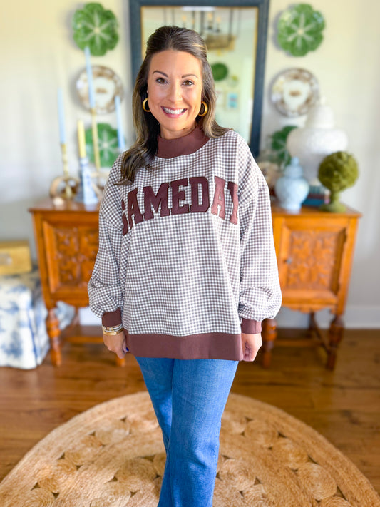 The Darling Effect | Gameday Mockneck Sweatshirt