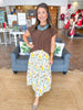 Golden Garden Skirt
