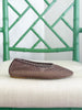 Matisse | Marta Woven Flat in Chocolate