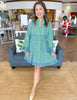 Victoria Dunn Nicole Dress in Gilded Ivy