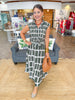 Harvest Hues Midi Dress in Olive