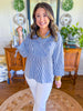 Nantucket Navy Stripe Top