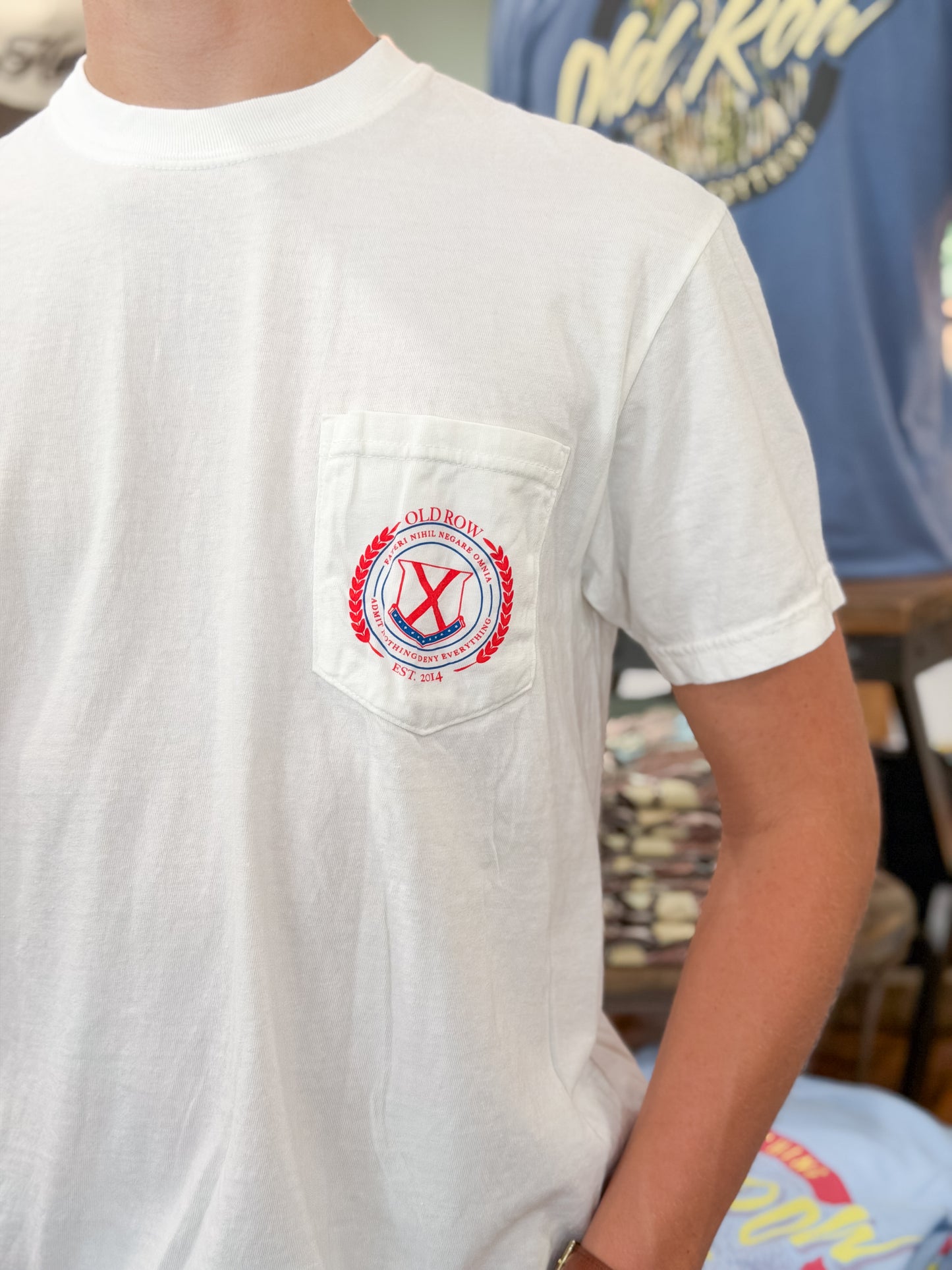 Old Row | Stadiums of the South T-Shirt in White
