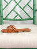 The Gemma Jelly Slide Sandal in Tan