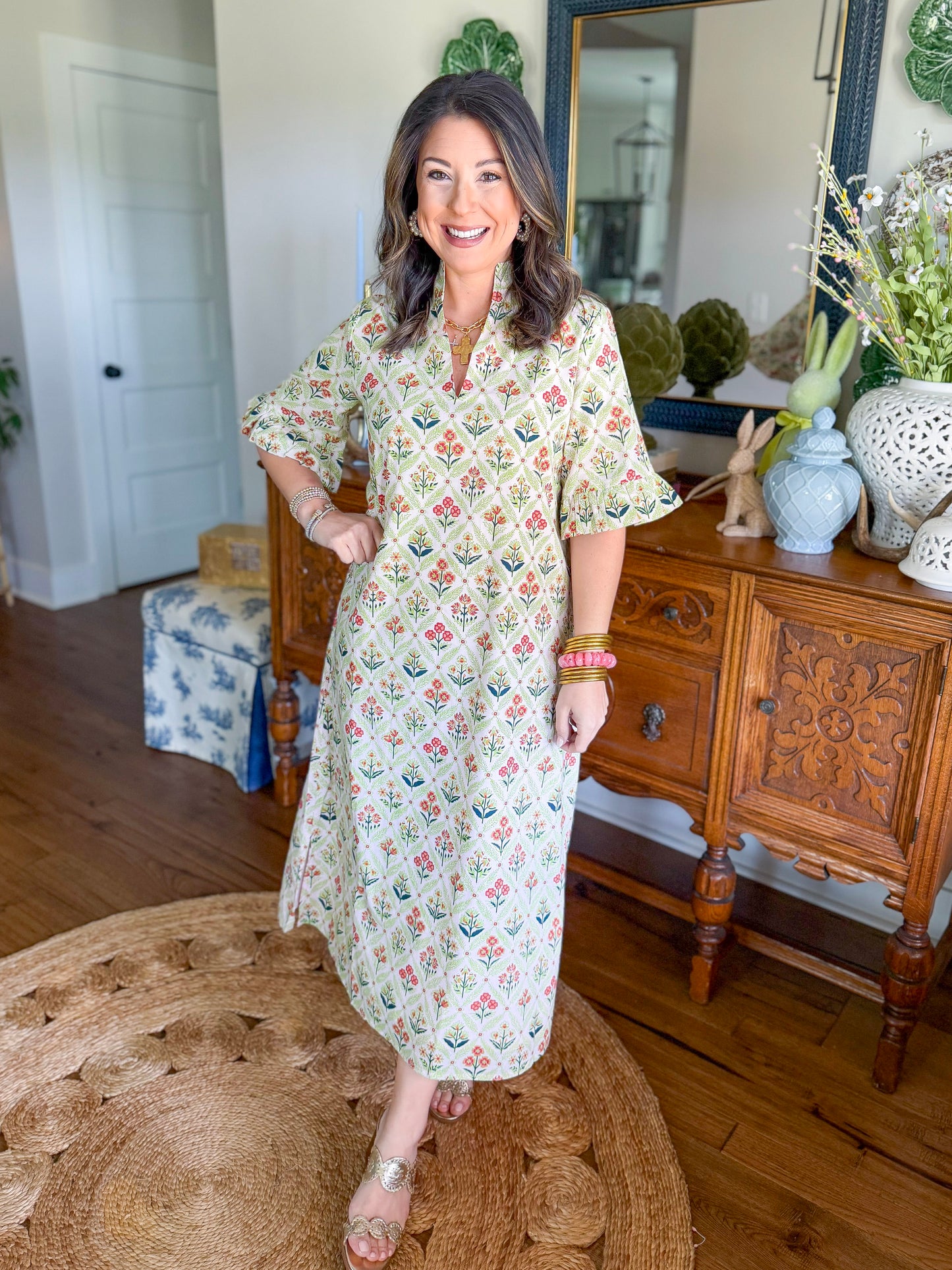 Heart of Grace | Chapel Maxi Caftan in Meadow