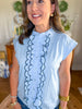 Hampton Scallop Top
