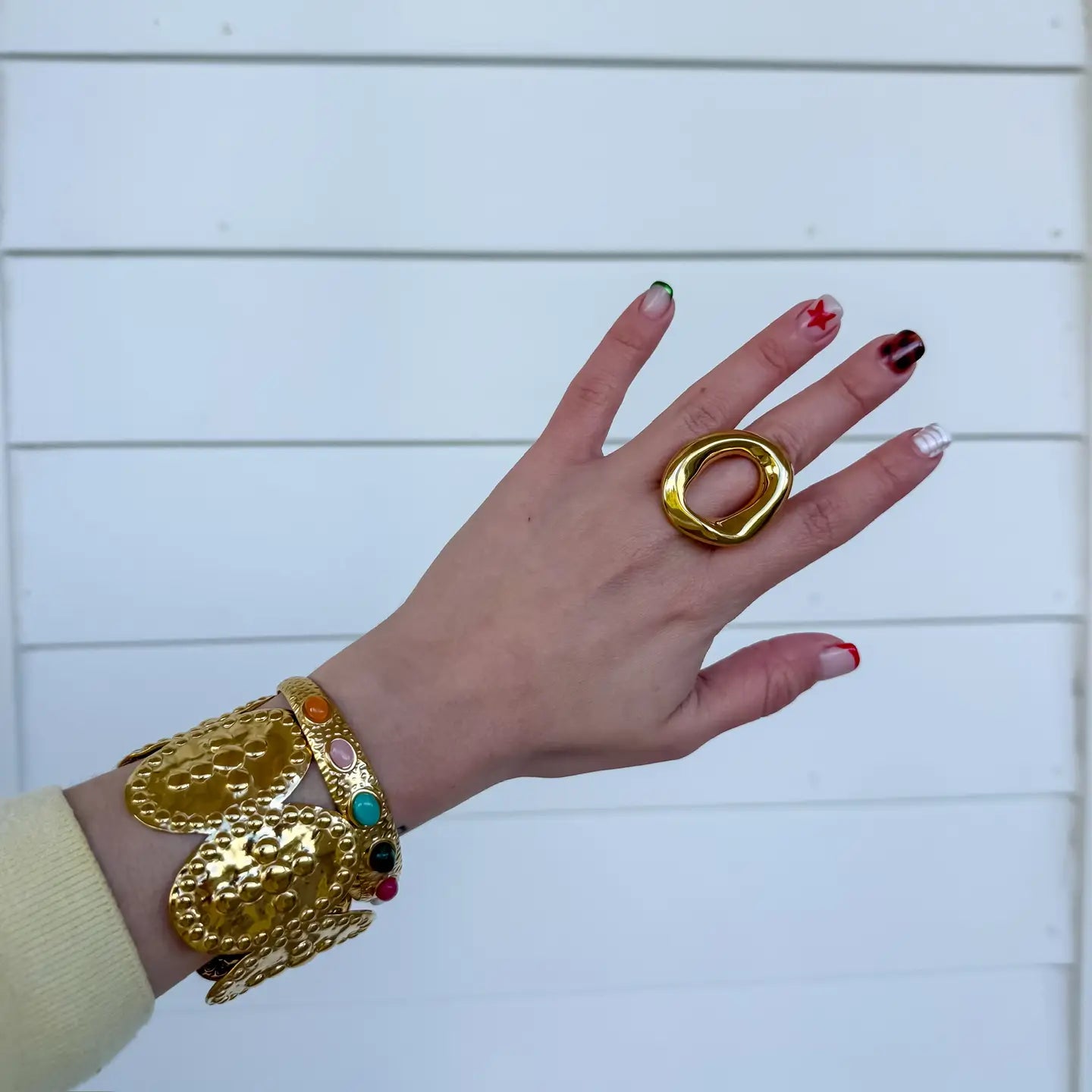 Faith Coin Bangle
