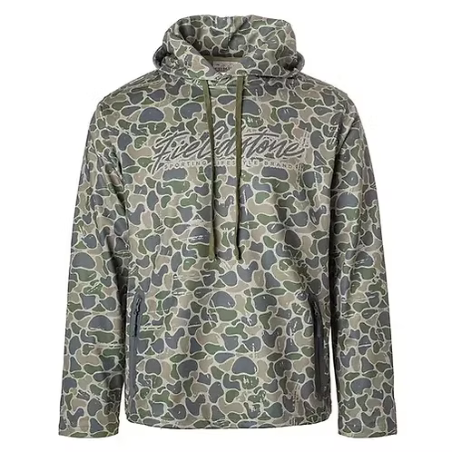Fieldstone | Youth Backwoods Script Camo Hoodie