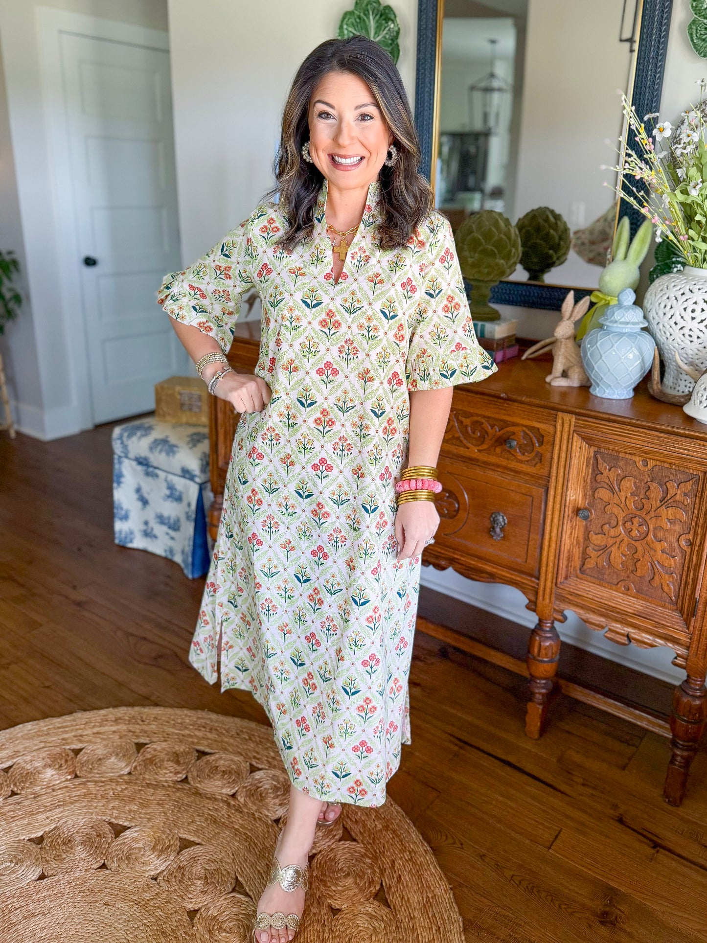 Heart of Grace | Chapel Maxi Caftan in Meadow