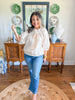 Middleton Bow Top in Cream