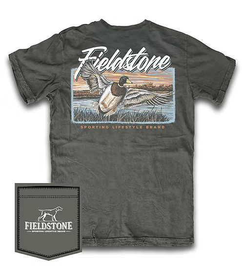Fieldstone Morning Flight T-Shirt in New Railroad