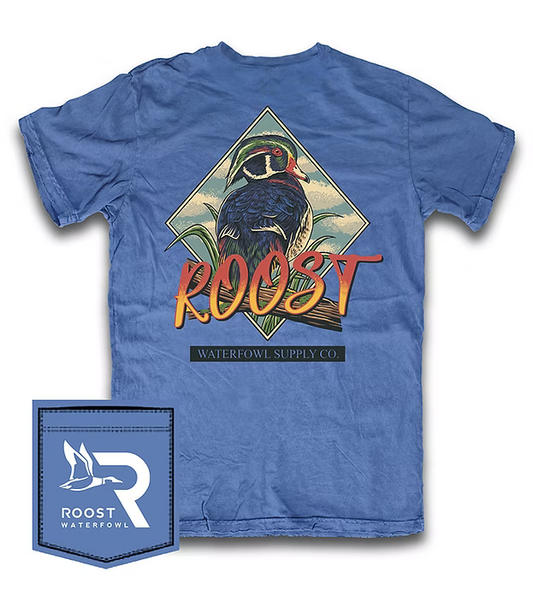 Roost | Youth Wood Duck Shield T-Shirt