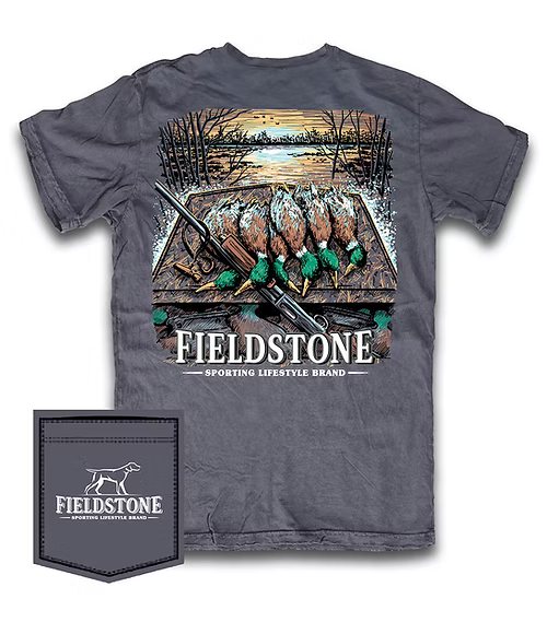 Fieldstone Mallard Spread T-Shirt in Anchor Slate