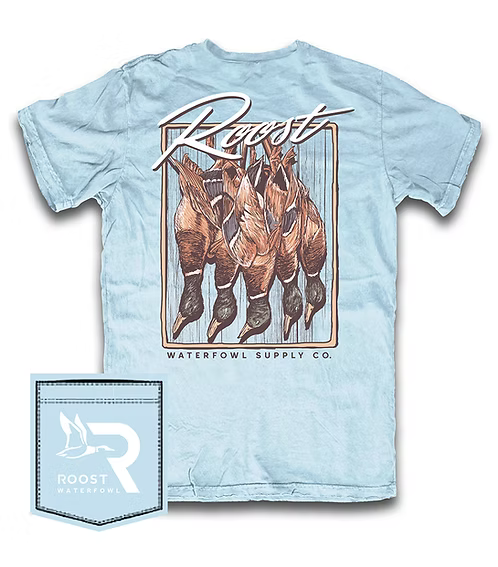 Roost | Youth Mallard Tote T-Shirt in Chambray