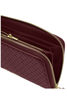 Katie Loxton | Nova Woven Texture Large Wallet in Cherry