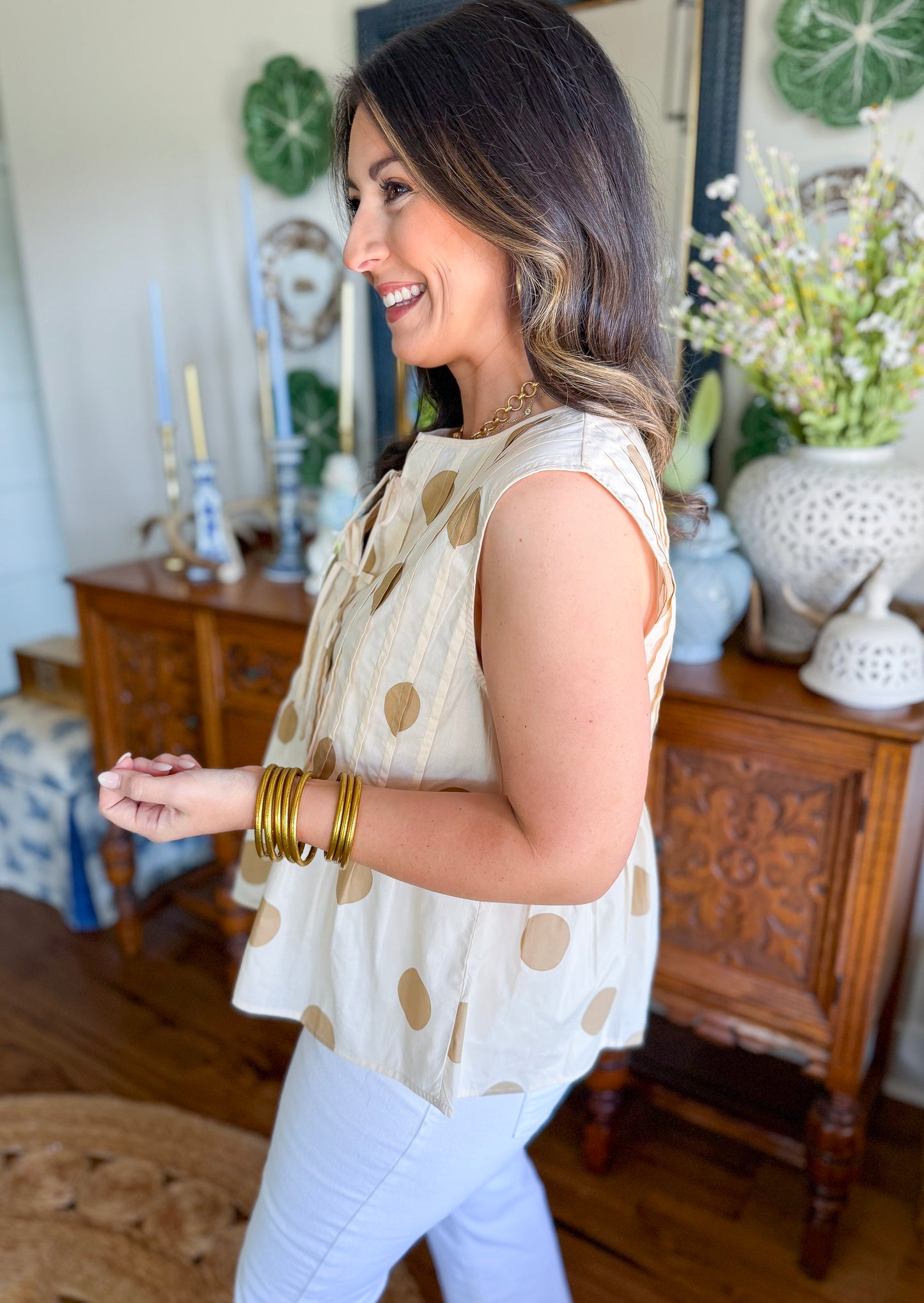 The Dot Darling Top