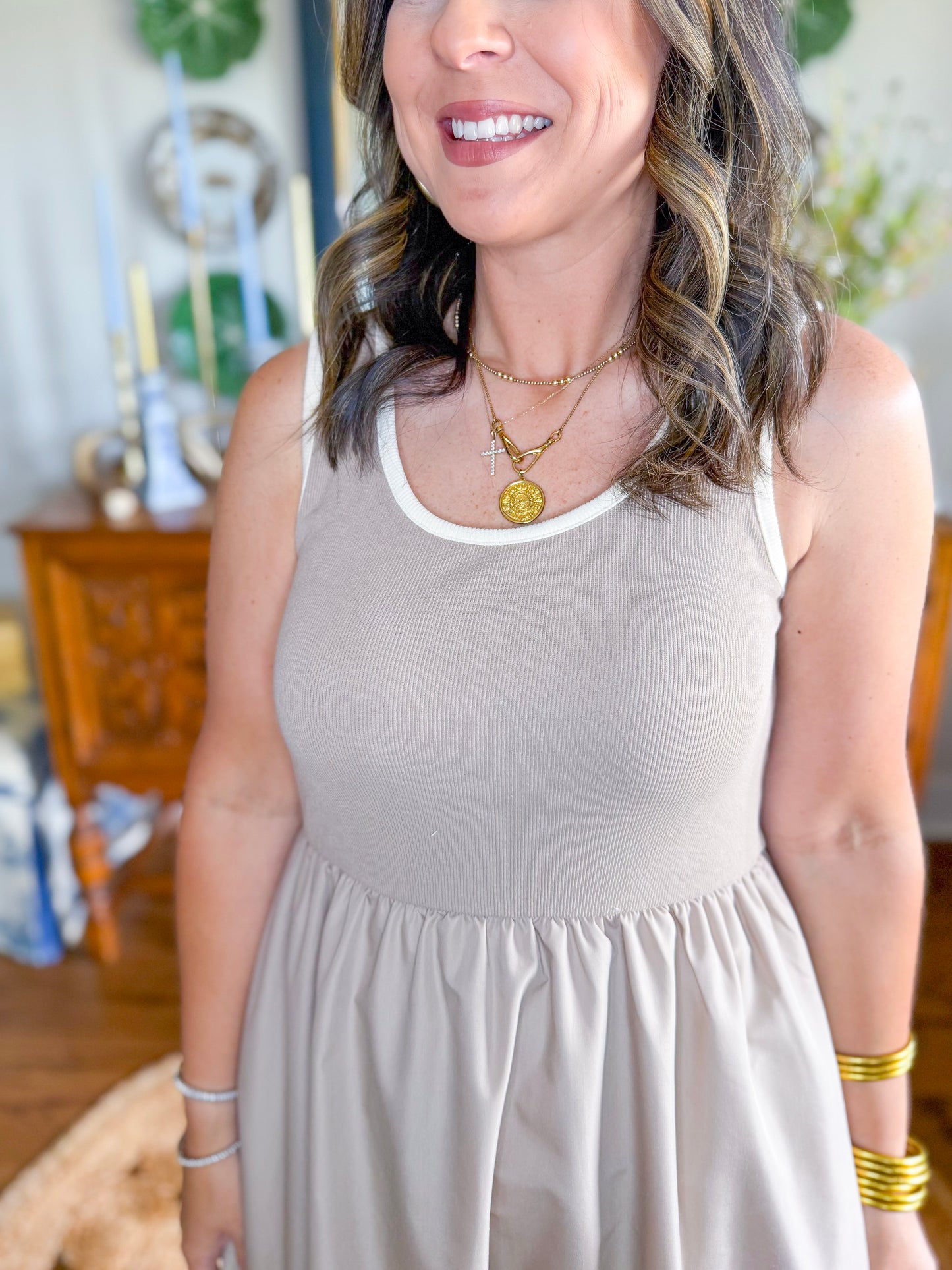 The Sandstone Midi Dress