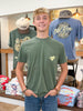 Old Row | Camo Turkey Pocket T-Shirt in Moss