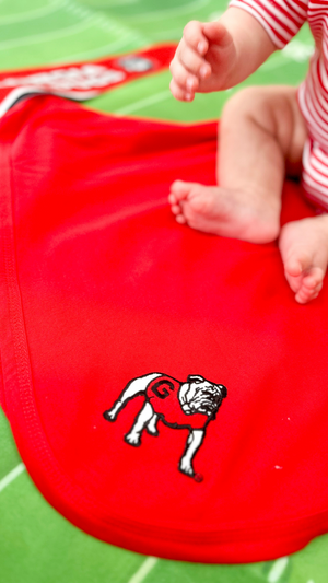 The Georgia Solid Red Blanket