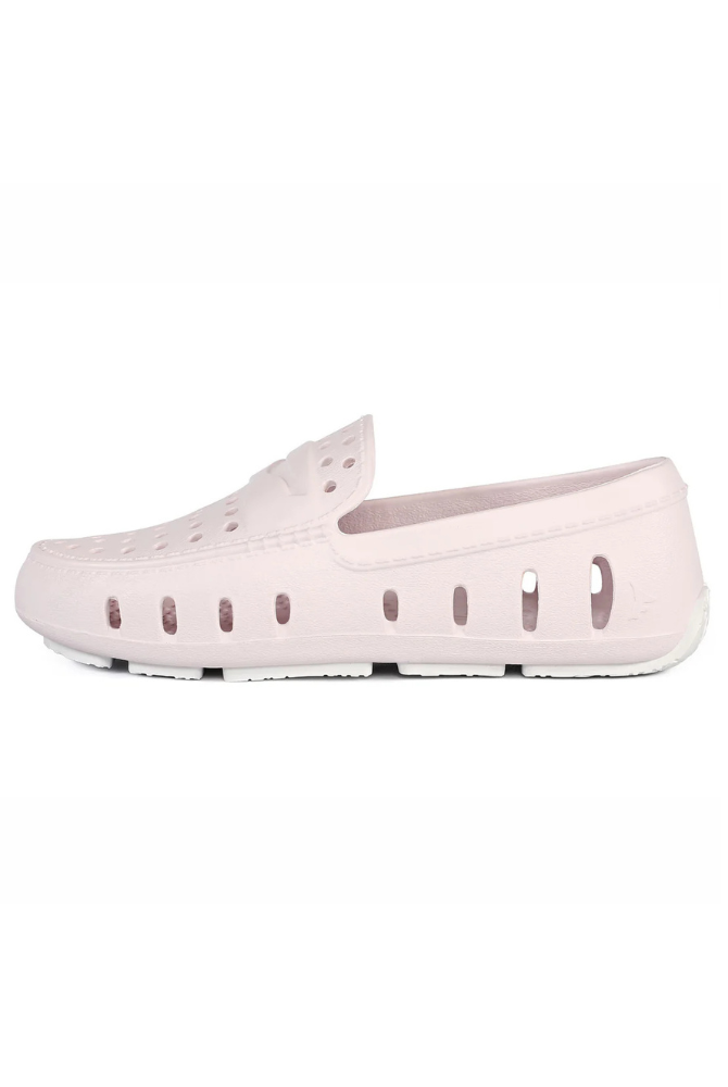 Floafers | Kids' Prodigy Driver Loafers in Dusty Pink/Bright White
