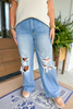 Olivia High Rise Wide Leg Jeans