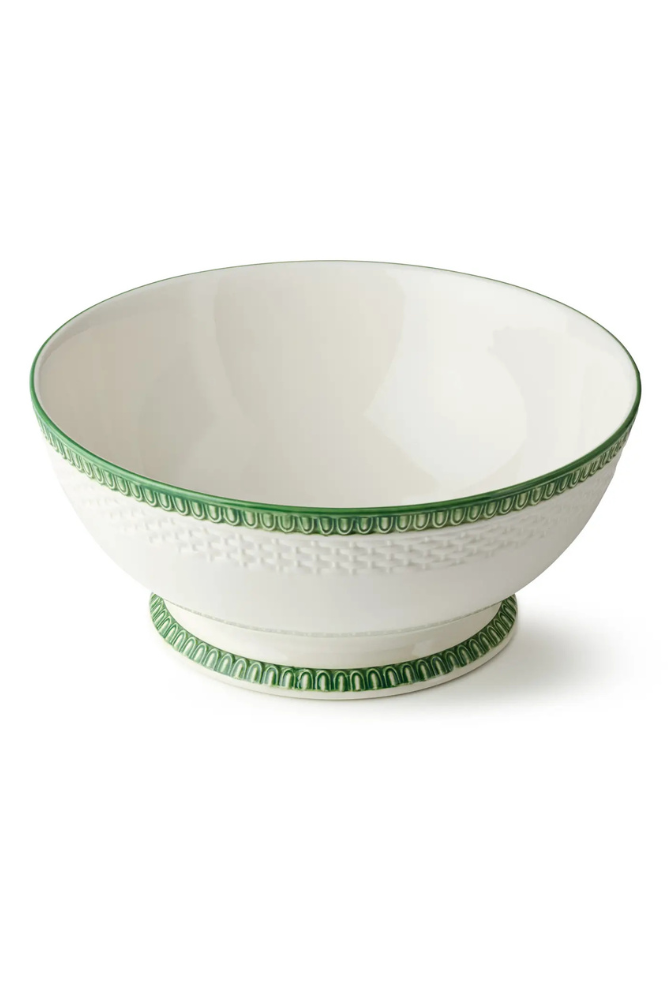 Le Jardin Embossed Rattan Deep Bowl