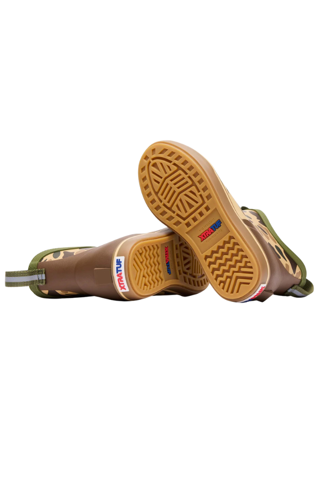 Xtratuf | Kids' Ankle Deck Boot in Duck Camo