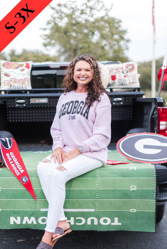 Georgia Warm Up Crew Sweatshirt